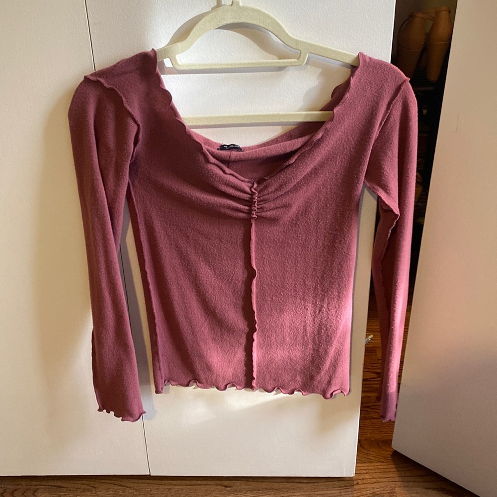 Urban Scalloped Long Sleeve
